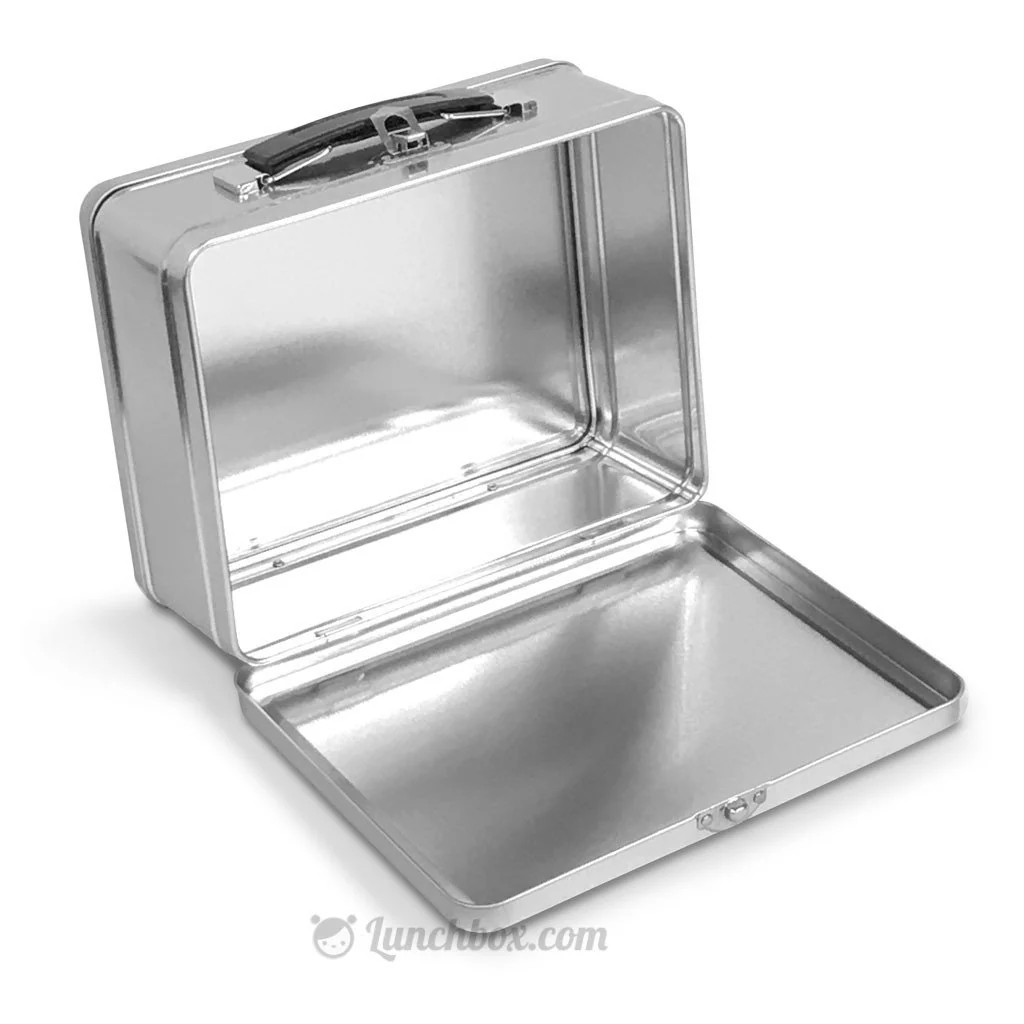 Medium Plain Metal Lunch Boxes - Case of 36 - Image 3
