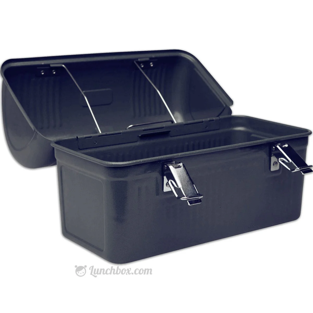 Black Dome Lunch Box with Thermos Bottle - Image 6