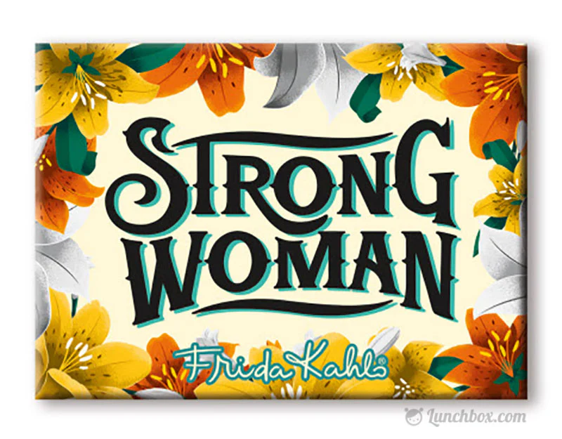 Custom Lunch Box - Strong Woman - Image 2